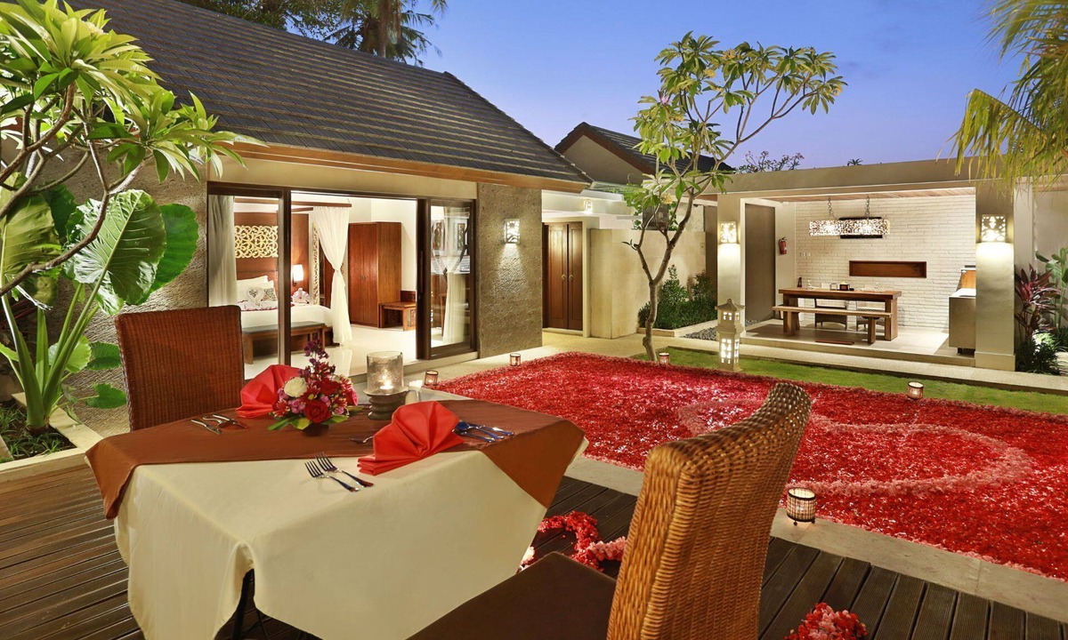 By Pass Ngurah Rai Villa | 1 BR Suite Villa with a private pool, FREE return airport transfers
