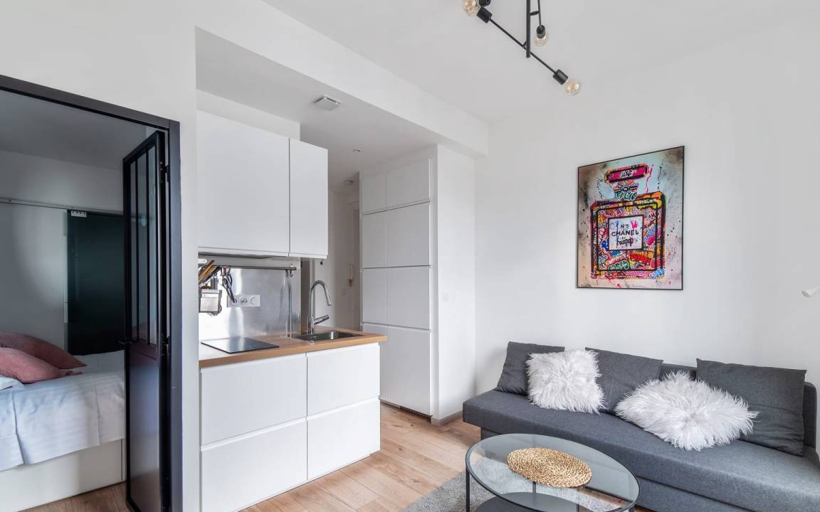 Yves Farge - Le Fleuve Apartment | 27 m² Apartment ∙ 1 bedroom ∙ 3 guests