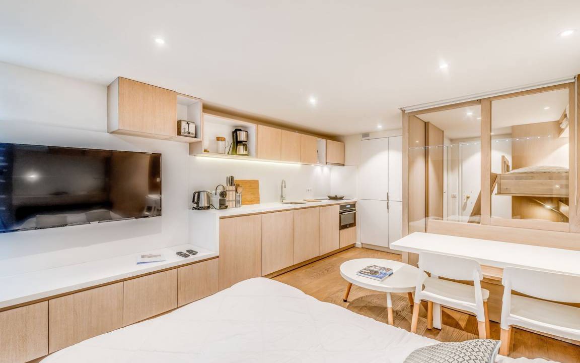 Tignes le Lac Apartment | 28 m² Studio flat ∙ 1 bedroom ∙ 4 guests