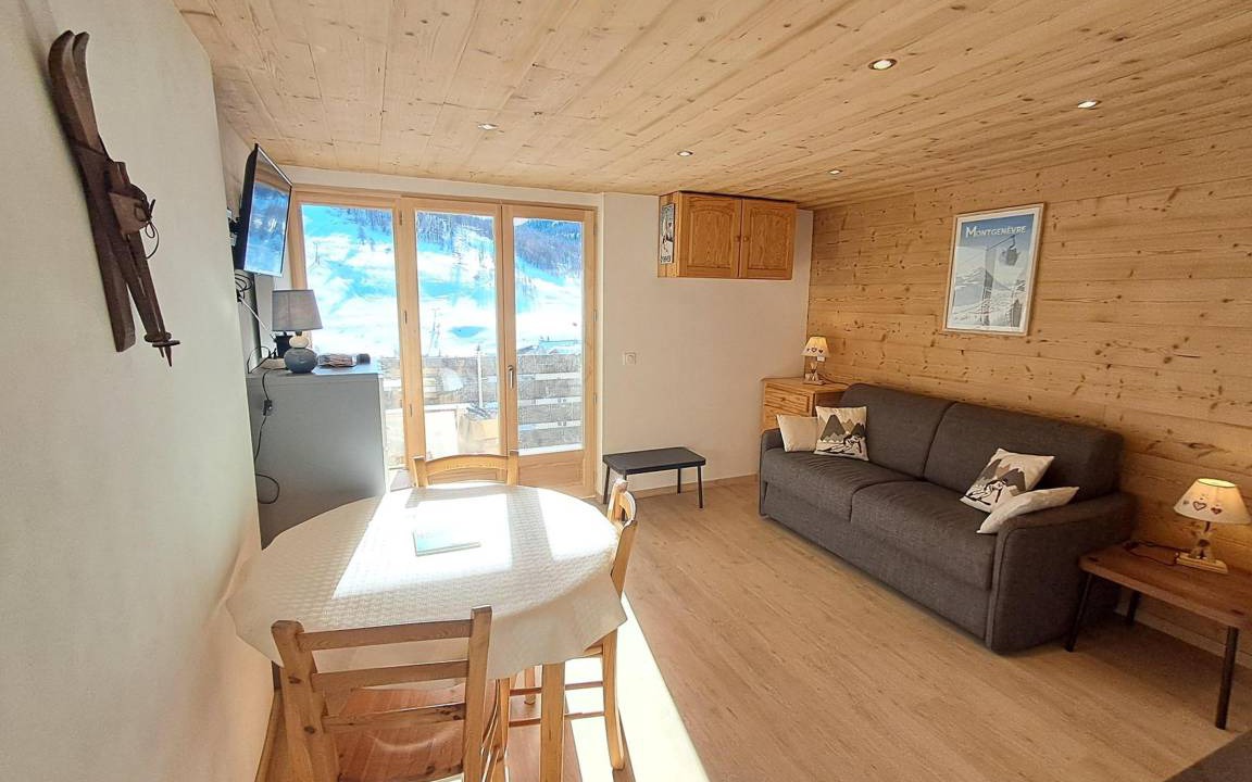 Montgenevre Apartment | 32 m² Studio flat ∙ 1 bedroom ∙ 4 guests