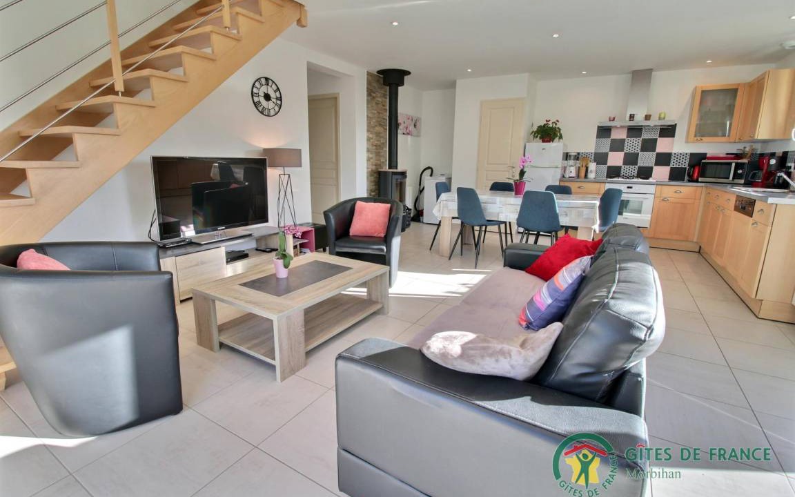 Sarzeau House | 67 m² Gîte ∙ 3 bedrooms ∙ 4 guests