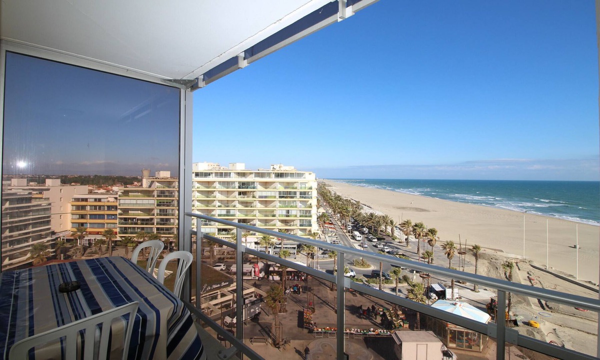 La Cote Radieuse Apartment | Appartement 2 Pièces à Canet avec Vue Mer