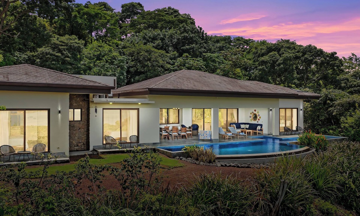 Playa Hermosa House | Casa Vista Mar | Oceanview Sunset Terrace