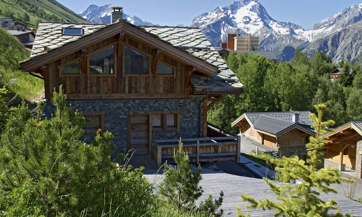 Mont-de-Lans Ski Chalet | Chalet cosy avec piscine privée | Près des pistes