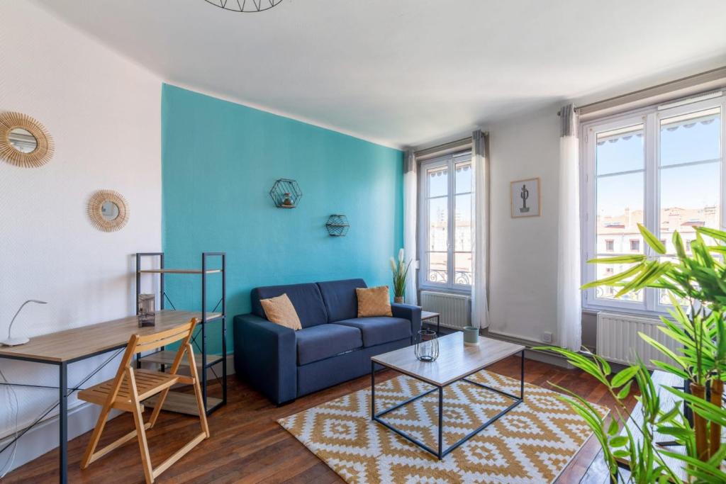 Charpennes - Charmettes Apartment | Charming 1-bedroom in Villeurbanne near Part-Dieu train station - Welkeys