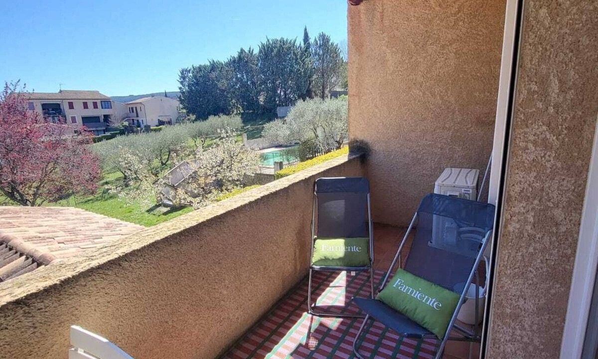 Greoux-les-Bains Apartment | Furnished duplex in a small condominium for curists or families