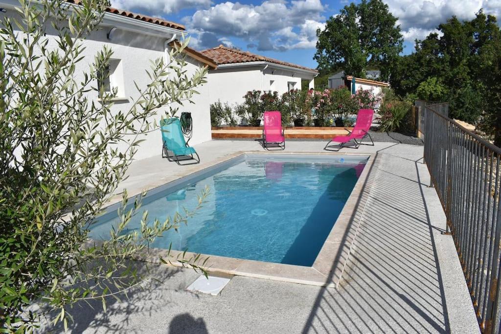 Balazuc House | Gîtes des Clapas Lisa, villa* piscine privée