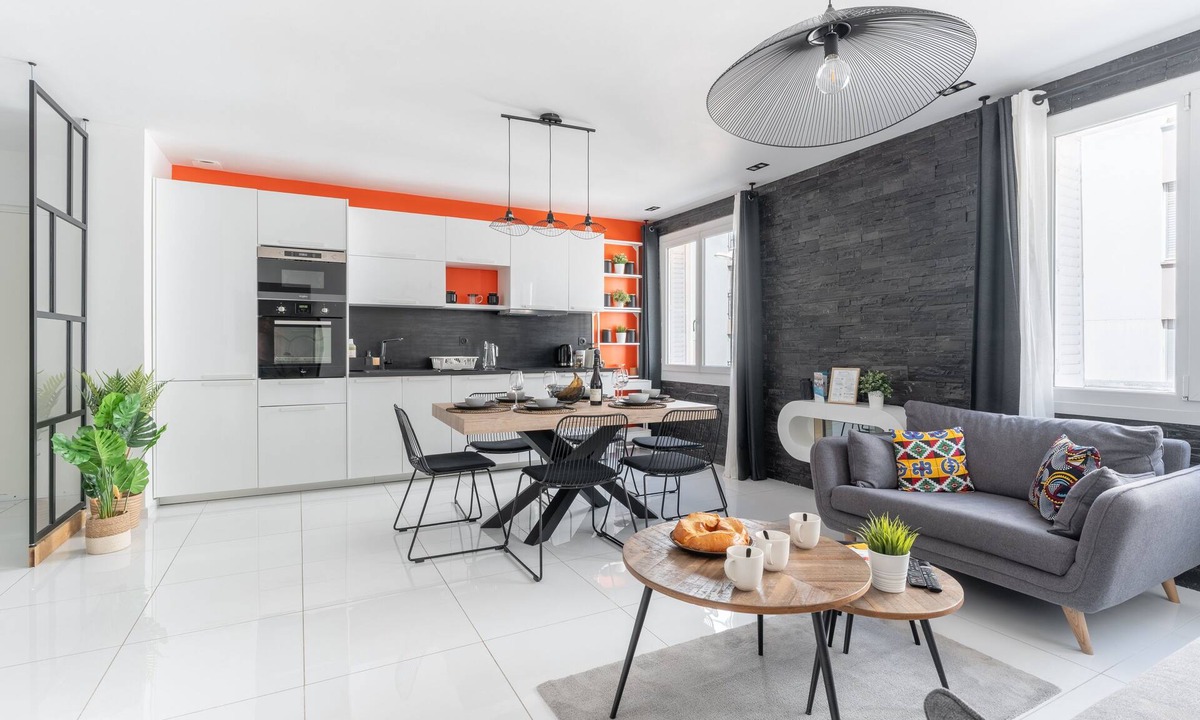Part Dieu - Bir Hakeim Apartment | L'Amharique - À Lyon, 5min de la gare Part-Dieu