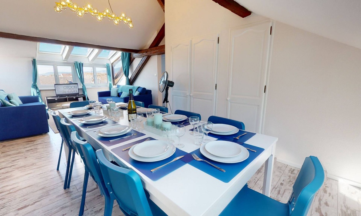 Saint Joseph/Mittelharth Apartment | Le Cocon Colmarien - Proche centre ville et gare