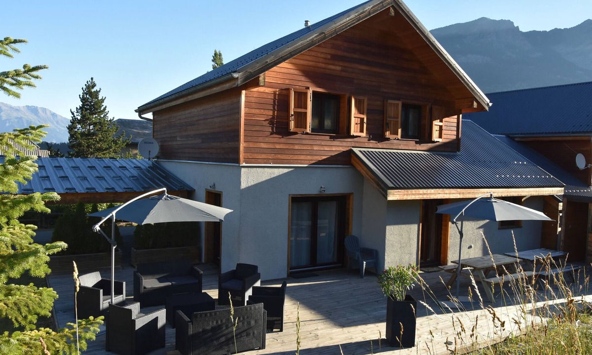 Les Orres Ski Chalet | LES ORRES (05 HAUTES ALPES) CHALET TRES'ORRES (12 people) with south-facing terrace