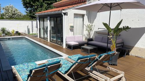 Les Bormettes House | Maison de vacances avec piscine privée à La Londe-les-Maures proche des plages