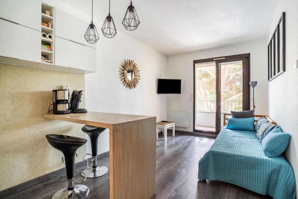 Six-Fours-les-Plages Apartment | Nice 31m With Loggia Residence With Pool!