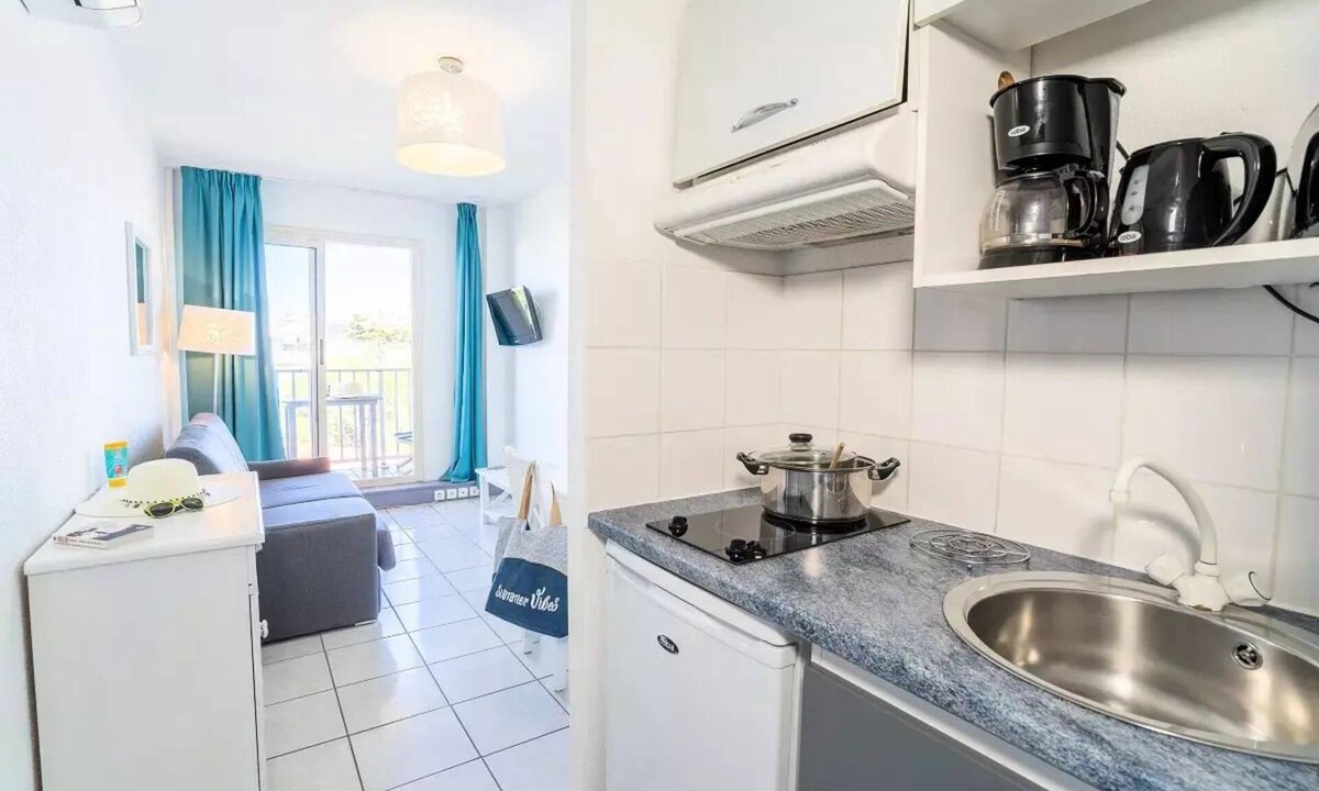 Saint-Pierre-la-Mer Apartment | Olydéa - Residence Le Neptune * - 1 bedroom apartment for 4 people Village View