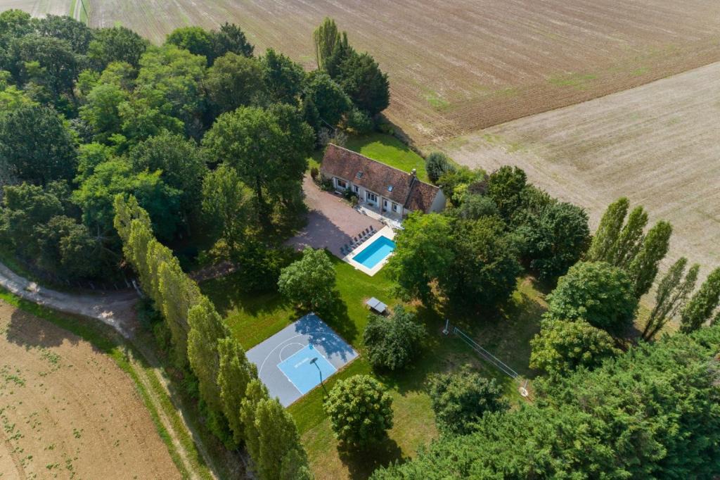 Courtemaux Villa | So Villa Ramenerie 45 - Heated pool - Basket - 1h30 from Paris - 26 beds