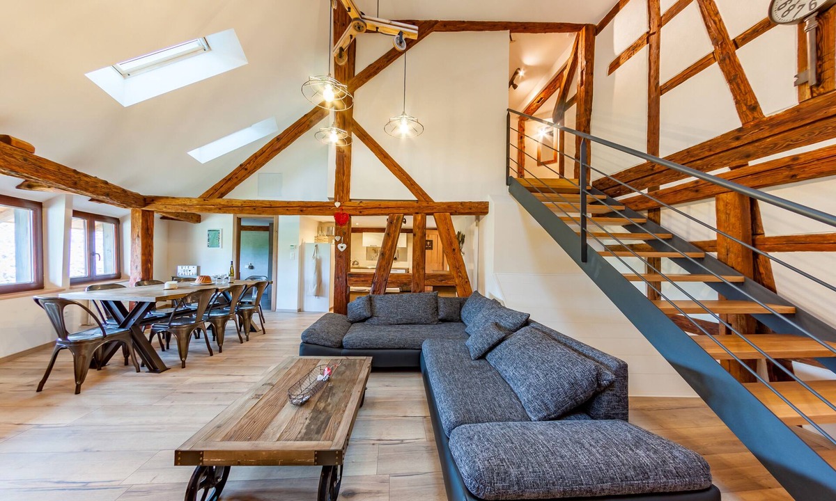 Kientzheim Apartment | "the castle" sleeps 8 people with sauna and billiards.