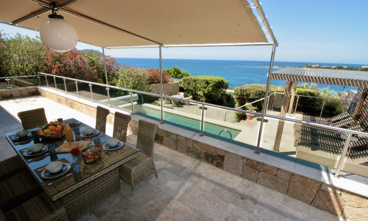 Tizzano Villa | Villa Caseddu sea view with swimming pool and private garden all comforts