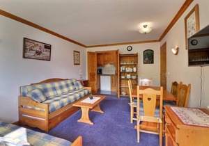 10m from ski slopes, 6th floor, balcony, ski locker, 40m², Méribel-Mottaret