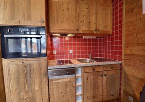 10m from ski slopes, 1st floor, balcony, ski locker, 20m², Méribel-Mottaret