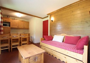 150m from ski slopes, 2nd floor, view mountain, fitness, swimming pool, balcony, tv, ski locker
