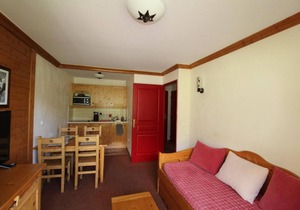 150m from ski slopes, 3rd floor, fitness, swimming pool, balcony, tv, ski locker, 30m², Val Cenis