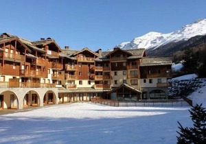 150m from ski slopes, 3rd floor, fitness, swimming pool, balcony, tv, ski locker, 30m², Val Cenis