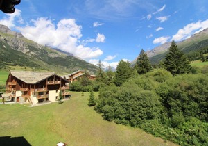 150m from ski slopes, 3rd floor, fitness, swimming pool, balcony, tv, ski locker, 30m², Val Cenis