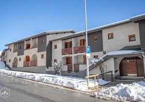 150m from ski slopes, Ground floor, balcony, tv, ski locker, 24m², Aussois