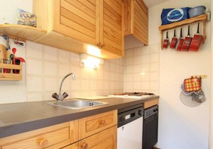 1st floor, balcony, tv, ski locker, 37m², Pelvoux