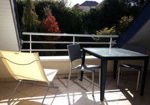 2/4-person apartment in BINIC, south-facing terrace, 200 m from the beach and port