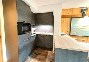 250m from ski slopes, floor -2, view ski slopes, swimming pool, balcony, tv, ski locker, 40m²