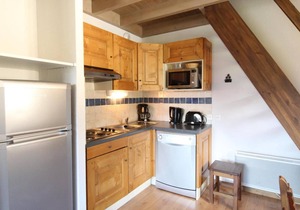 2nd floor, balcony, tv, ski locker, 43m², Aussois
