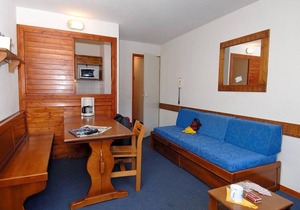300m from ski slopes, balcony, tv, ski locker, 22-24m², Val d'Isère