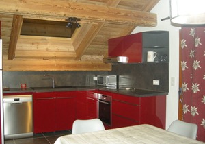 95 m2 le col du Galibier 4* for 7 people in the center of Valloire