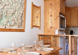 Appartement 2 pièces, 5 pers, Centre de Méribel, proche pistes, balcon Sud - FR-1-180-564