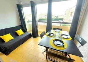 Appartement cosy 4 pers avec piscine, à 5 min de la plage - FR-1-326-761