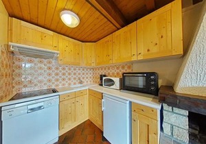 Appartement cosy 7 couchages, au pied des pistes, cheminée, parking - FR-1-241-23