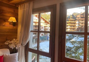 Arc 1950, luxury chalet atmosphere 2/4 people, 5 * ski-in ski-out residence with SPA