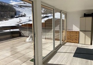 Beautiful two rooms with large terrace expo SUD in Orcières Merlette - Southern Alps