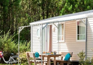 Camping Domaine de la Paille Basse***** - Mobil-Home Classic 3 Rooms 4 adults and 1 child under 12 years old