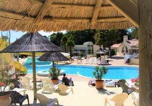 Camping Les Biches ***** - Chalet 4 Rooms 6 People