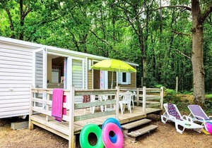 Camping Les Biches ***** - Mobil Home Comfort 3 Rooms 4/5 People