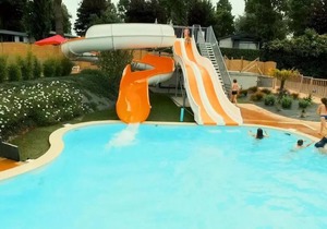 Campsite LE PANORAMIC * - MOBILE HOME NIRVANA QUATTRO 4 bedrooms 40m2 with semi covered terrace 8 people