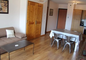 Central Village Apartment with Balcony, Parking, and Ski Locker Near La Clusaz