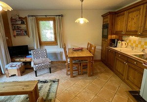 Centrally Located Apartment in Samoëns with Mountain Views, Balcony, and Modern Amenities