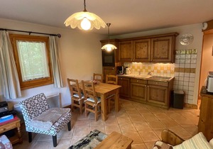 Centrally Located Apartment in Samoëns with Mountain Views, Balcony, and Modern Amenities