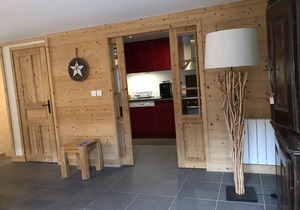Chalet 12p direct ski
