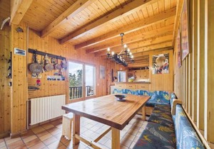Chalet Savoyard pour 18 pers, proche pistes et commerces, cheminée, balcon, navette gratuite - FR-1-398-582