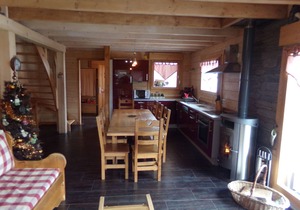 Chalet, VENTRON with SAUNA, WIFI, terrace 75 m2 due south, Htes Vosges