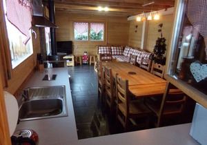 Chalet, VENTRON with SAUNA, WIFI, terrace 75 m2 due south, Htes Vosges