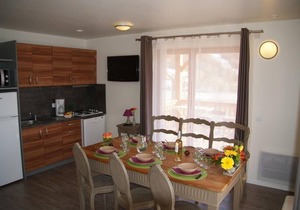 Chalet, wifi, 200m from ski slopes, fitness, swimming pool, terrace, parking, tv, 62m², Les Orres